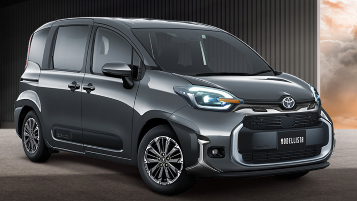 Modellista has released new kits for the Toyota Sienta 2023