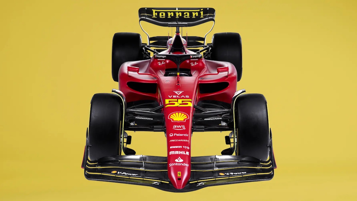Ferrari 75th anniversary livery Monza GP
