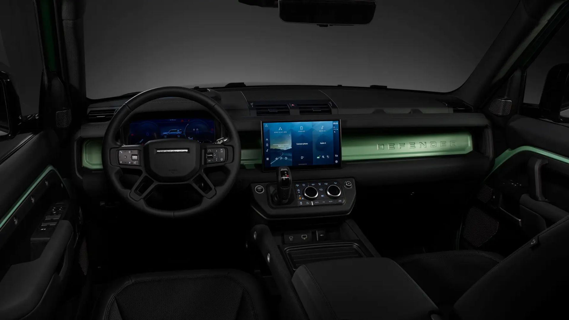 Land Rover Defender 2023 75th Anniversary interior