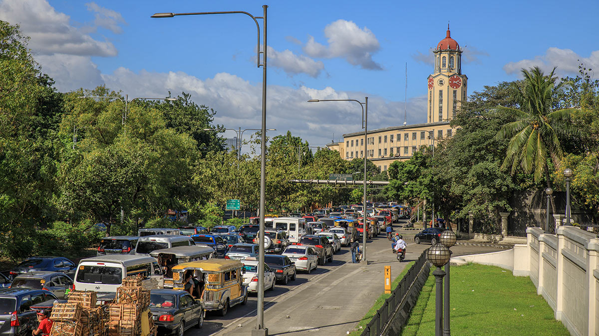 Manila City traffic