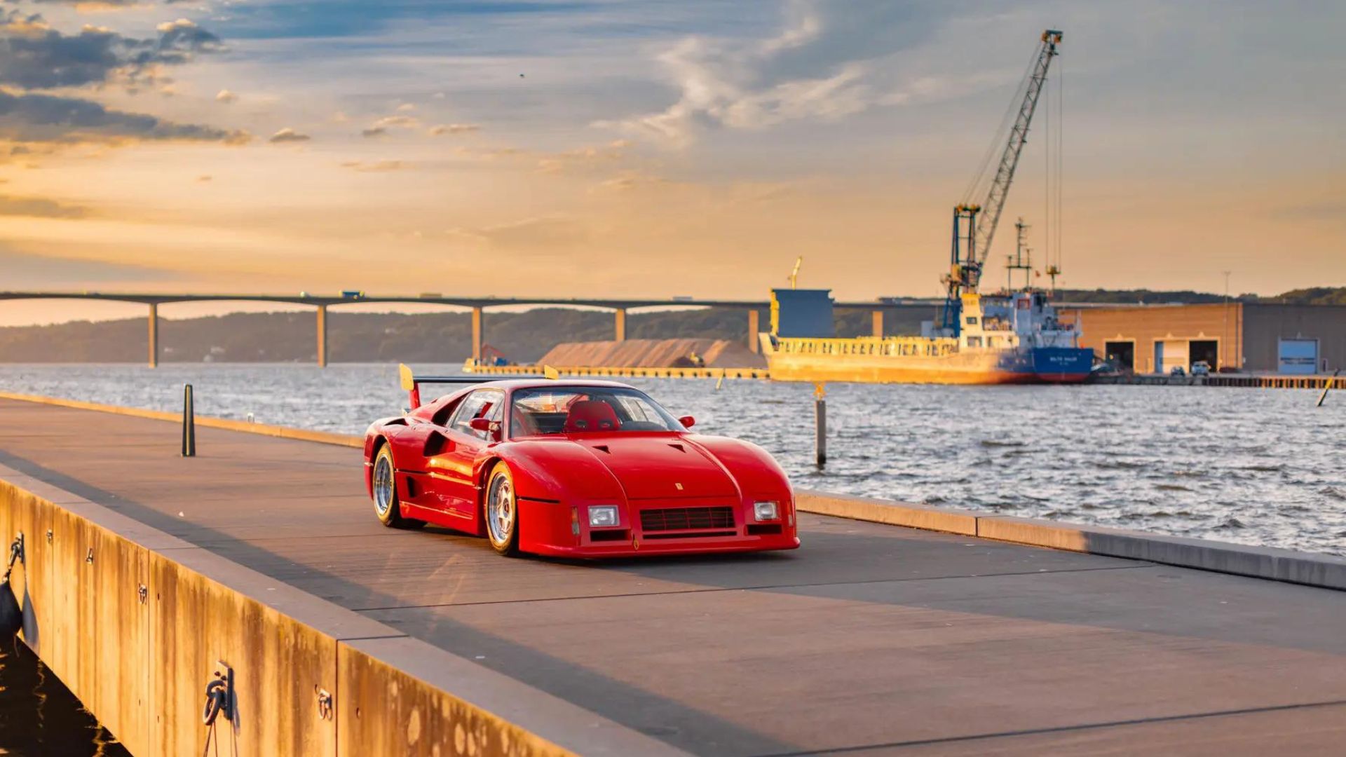 One of five remaining Ferrari 288 GTO Evoluzione heads to auction harbor