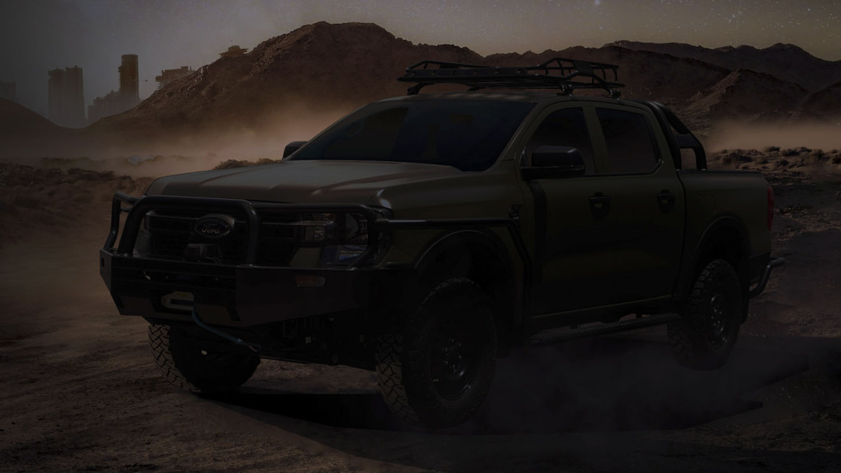 Ford Ranger light tactical vehicle conversion
