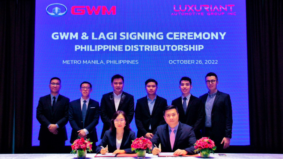 Image of Great Wall Motor contract signing