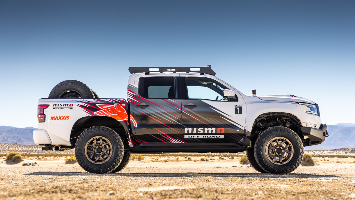Image of the Nissan Frontier V8 concept