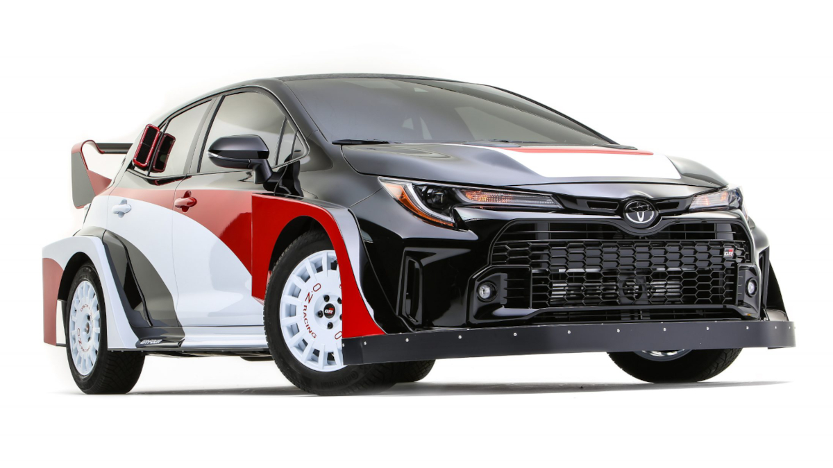 Image of the Toyota GR Corolla Rally Concept