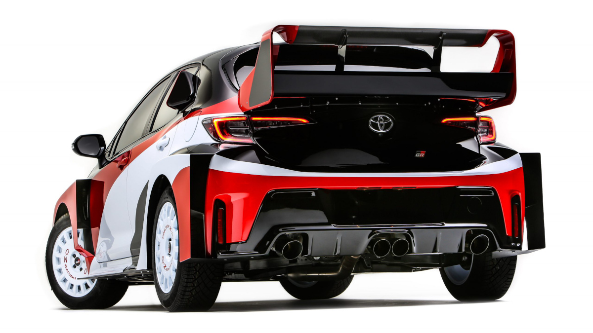 Image of the Toyota GR Corolla Rally Concept