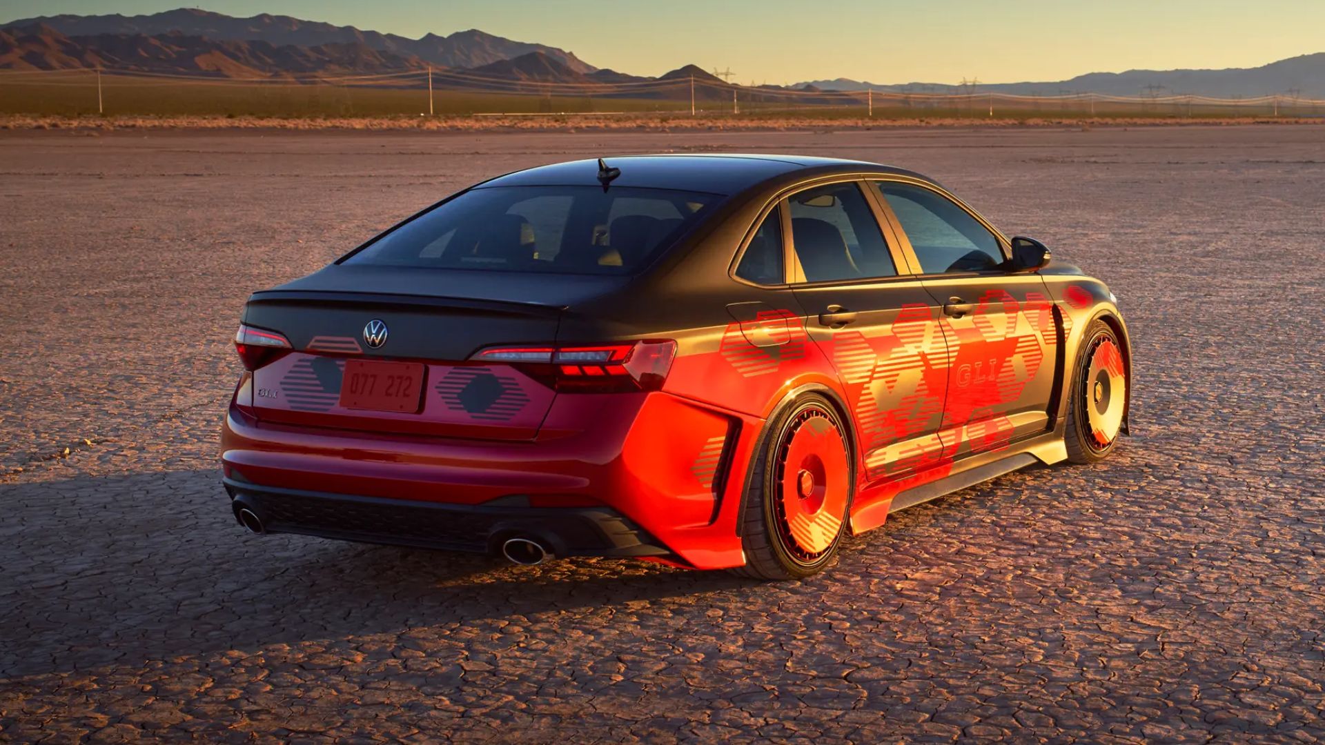 This one-off Volkswagen Jetta gets 350hp for SEMA