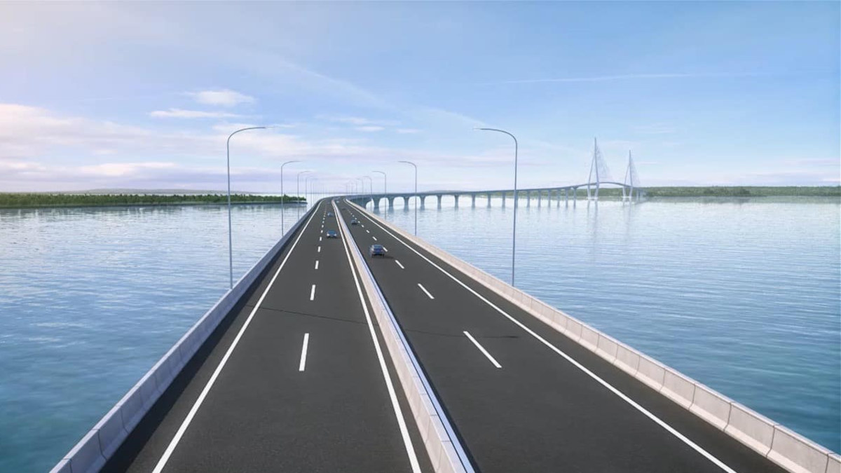 Panay-Guimaras-Negros-Island Bridges Project design sketch