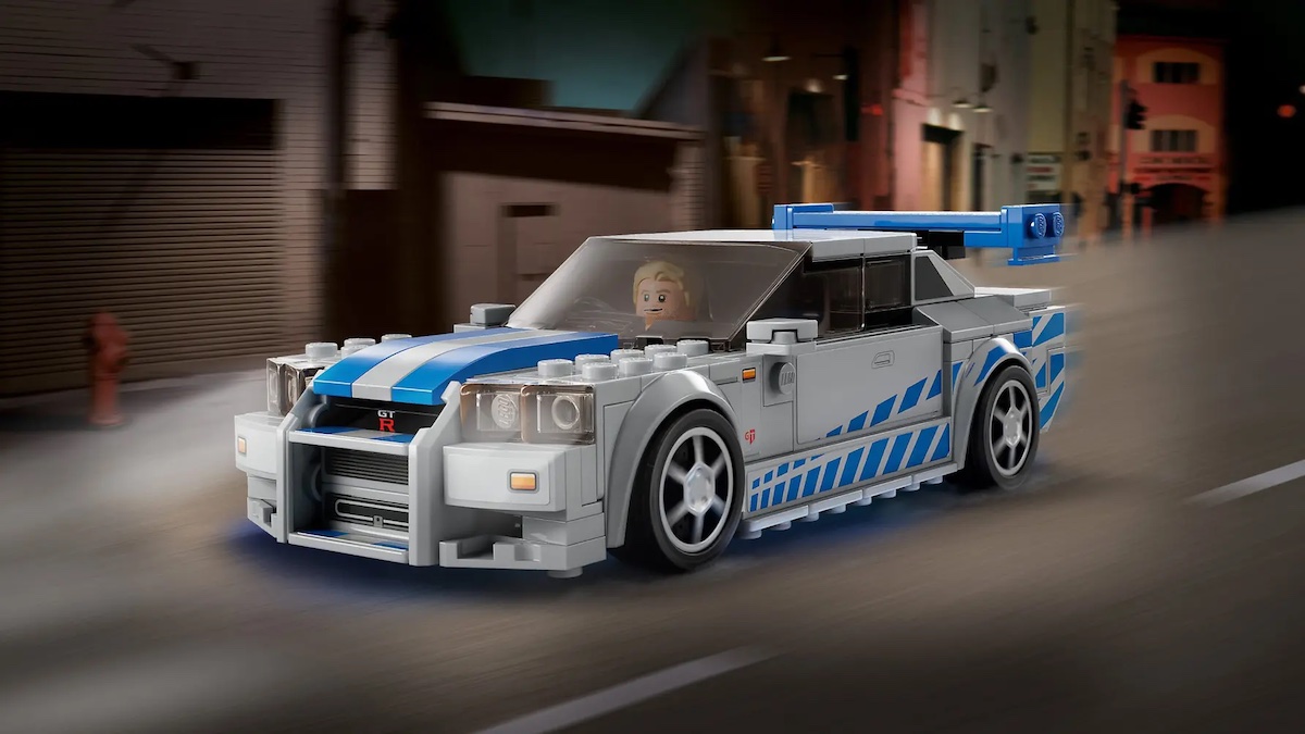 ’Fast & Furious’ Lego Speed Champions R34 Nissan Skyline GT-R