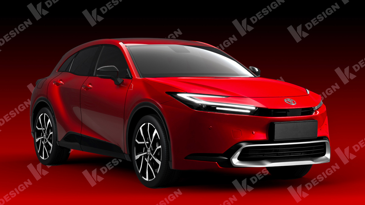 SUV concept render of the Toyota Prius