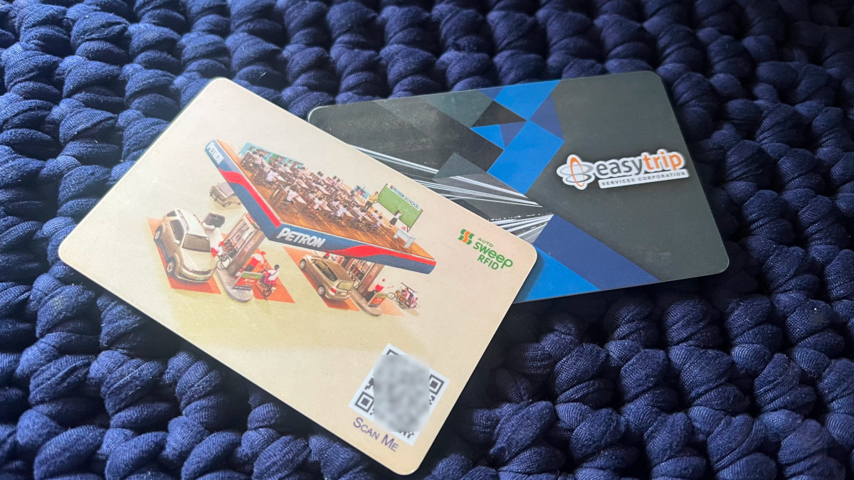 Easytrip and Autosweep RFID cards