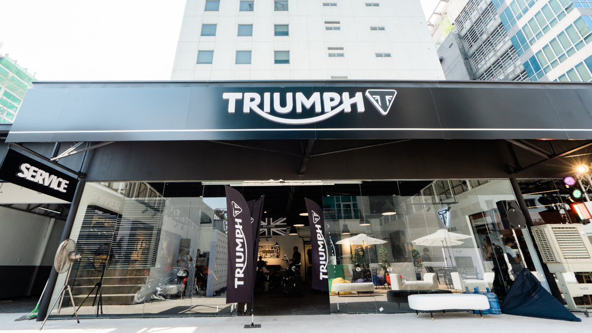 Triumph Motorcycles BGC Showroom