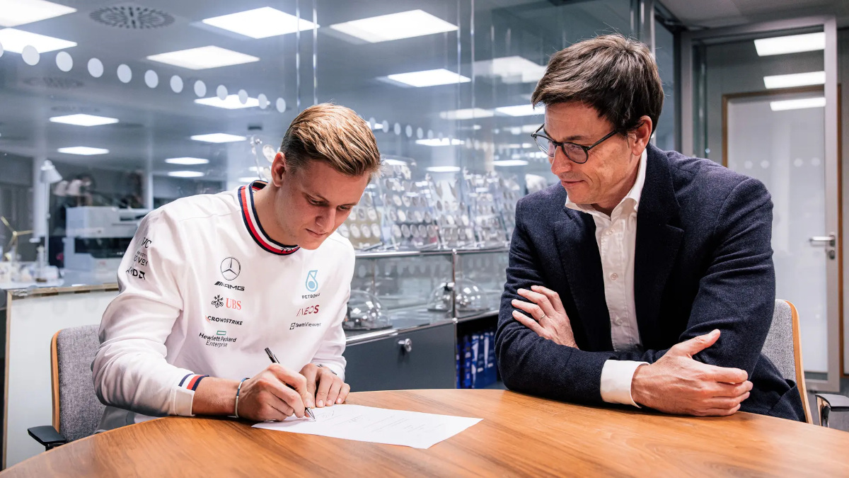 Mick Schumacher joining the Mercedes-AMG Petronas F1 Team