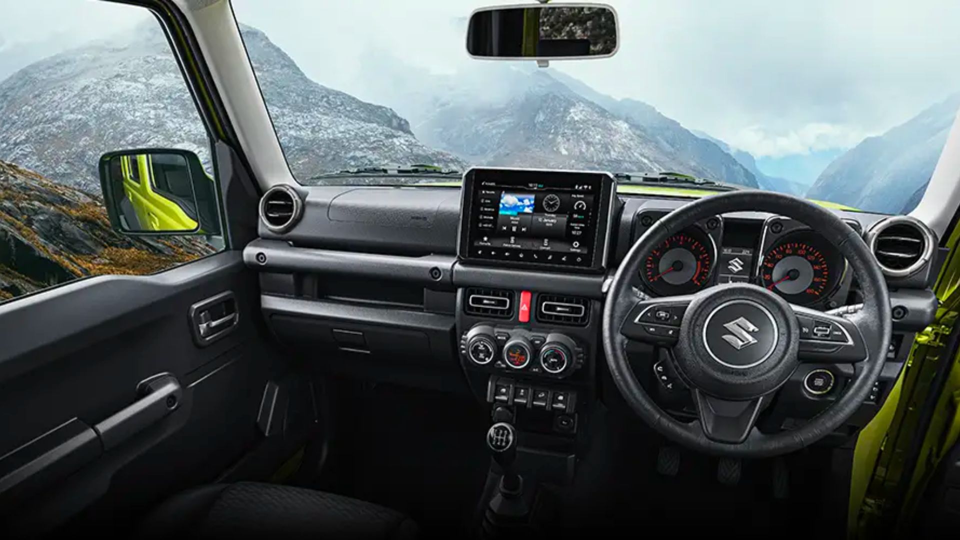 Suzuki Jimny 2023 five-door interior