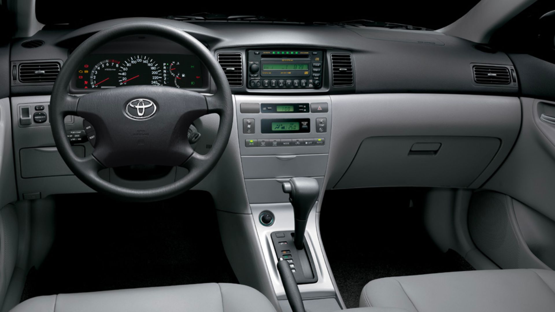 Ninth-generation Toyota Corolla interior