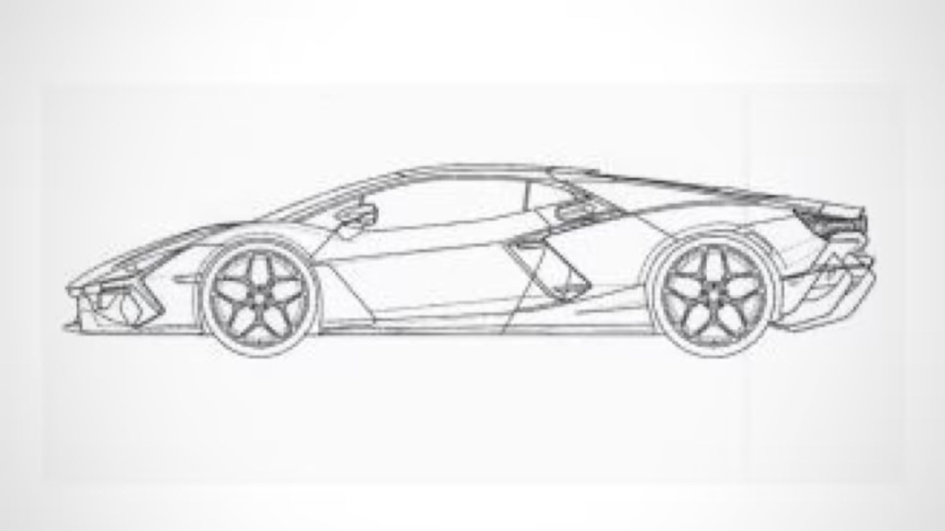 Lamborghini Aventador replacement side