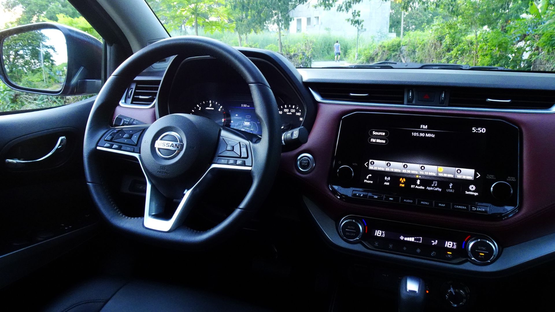 Nissan Terra VL 4x4 review interior