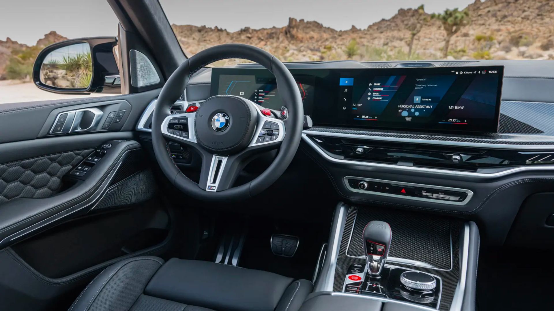 The new BMW X5 M interior