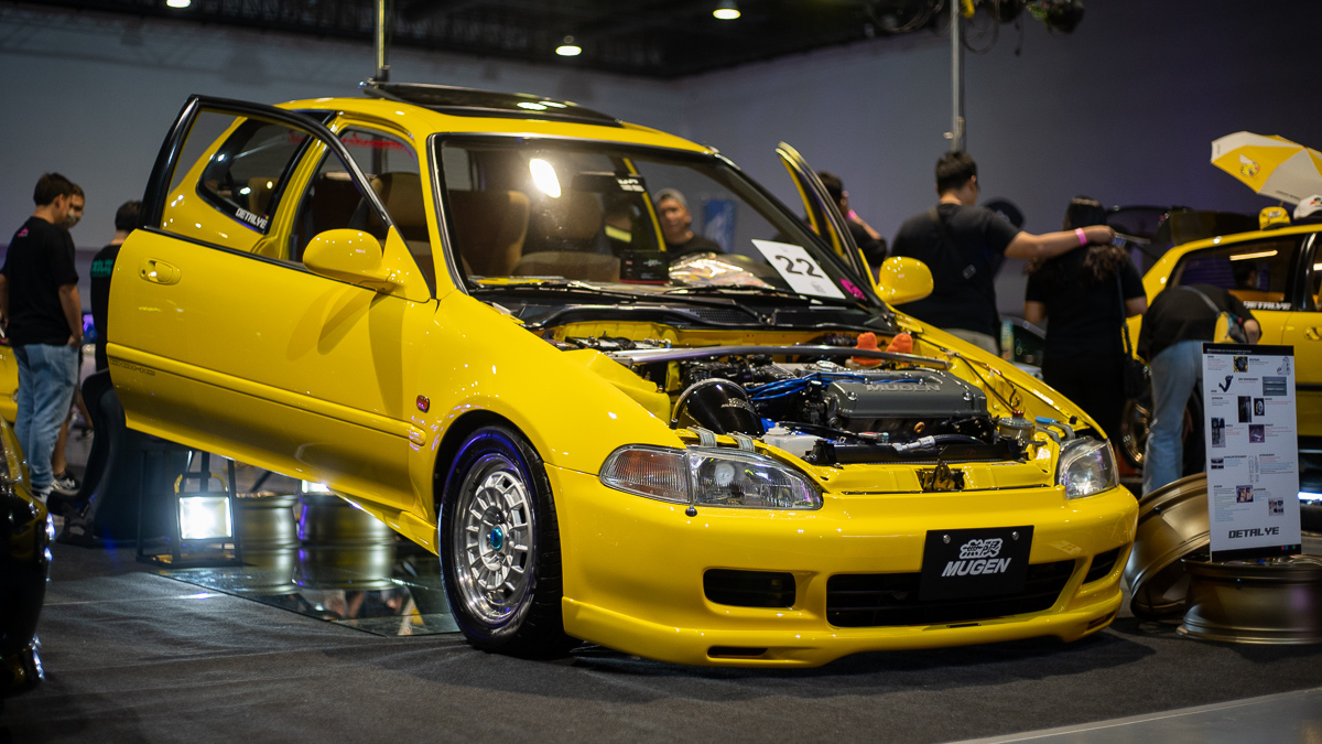 Cars on display at the Yabangan Nights/Noon event of JDM Underground Philippines at SMX Convention Center