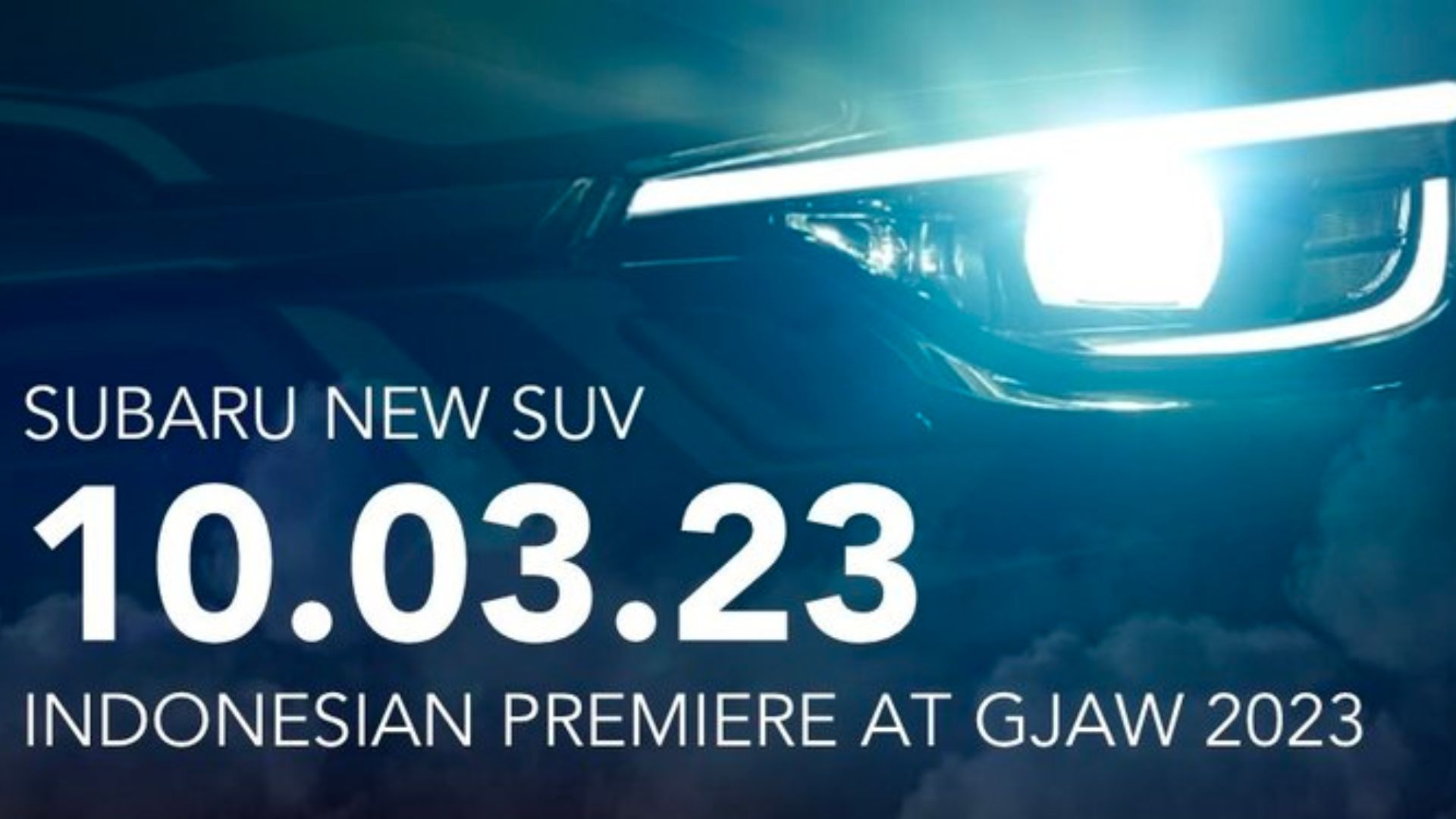 Subaru Crosstrek coming soon to ASEAN teaser
