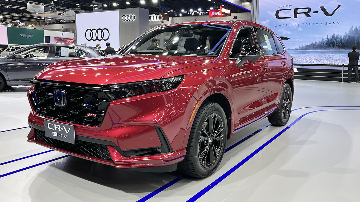 Sixthgen Honda CRV makes ASEAN premiere