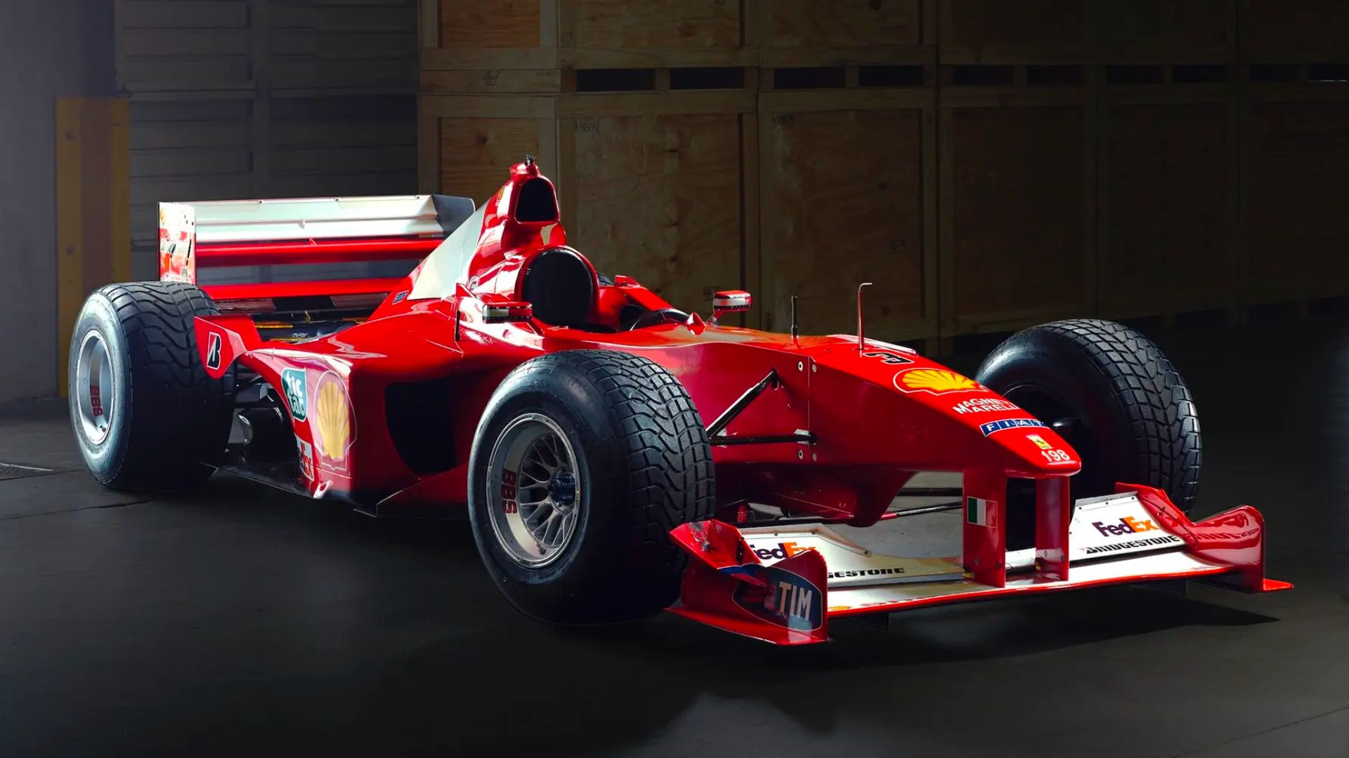Michael Schumacher's title-winning Ferrari F1-2000 for sale