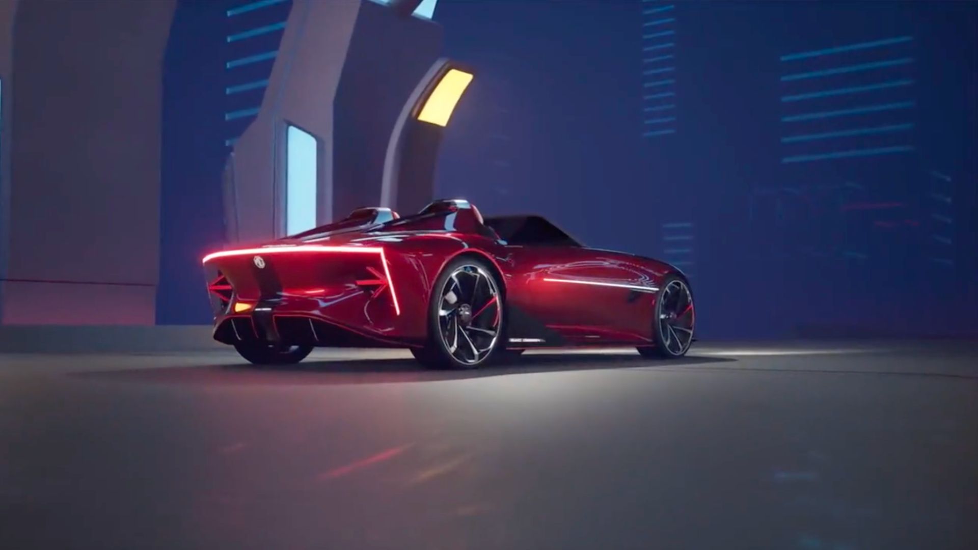 The MG Cyberster EV Roadster Has Been Teased