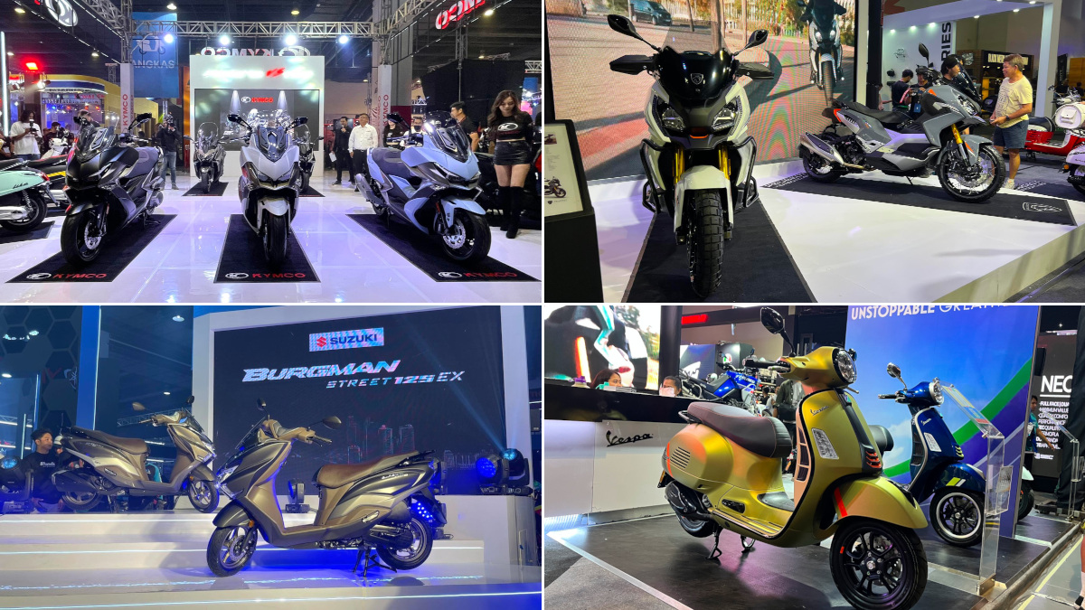 four new scooters launched at the 2023 Makina Moto Show