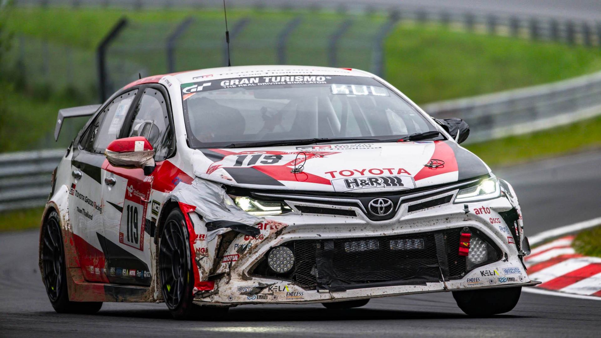 Toyota Corolla Altis in Nurburgring 24 Hours