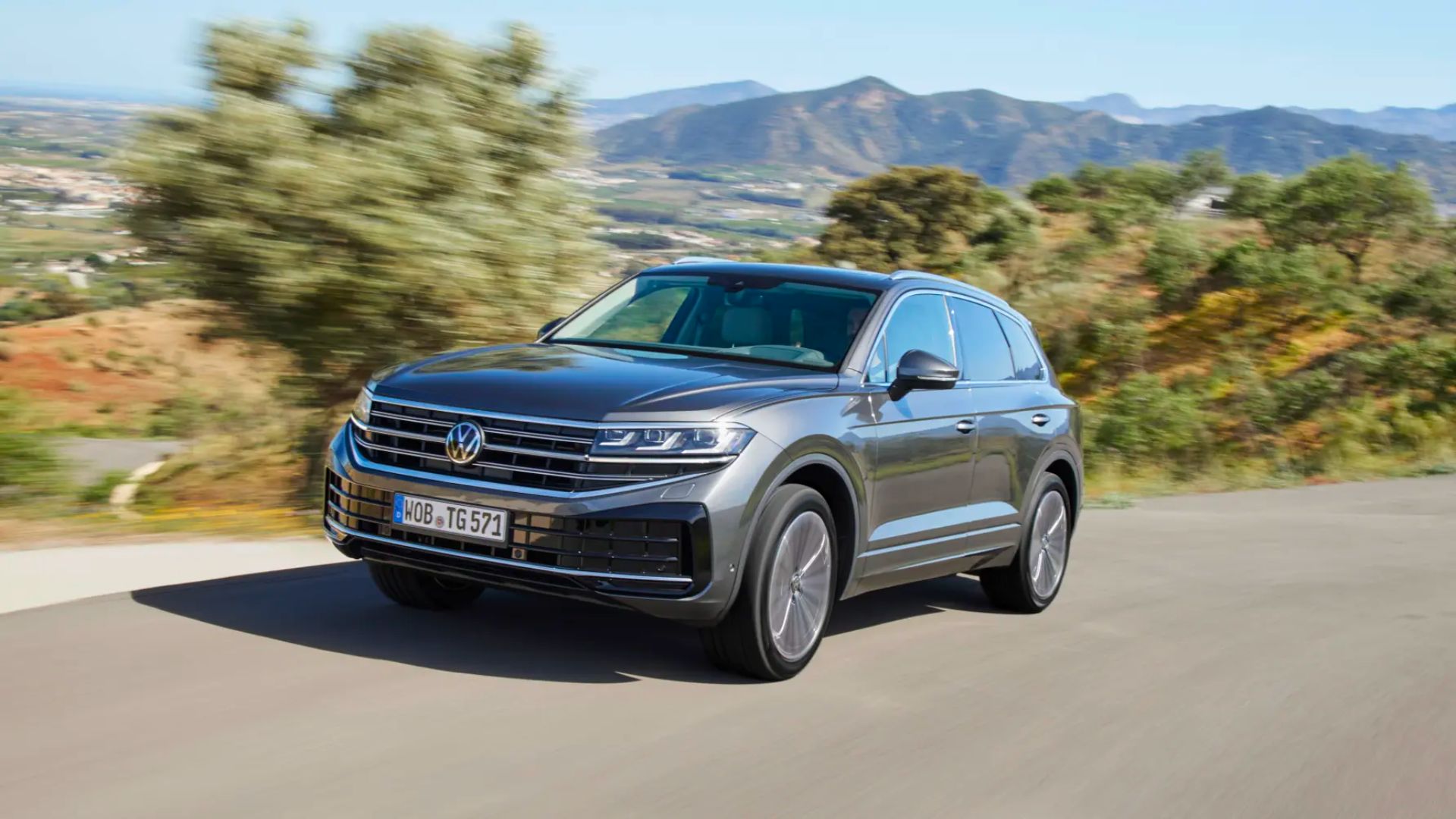 The Volkswagen Touareg gets an update for the 2024 model year