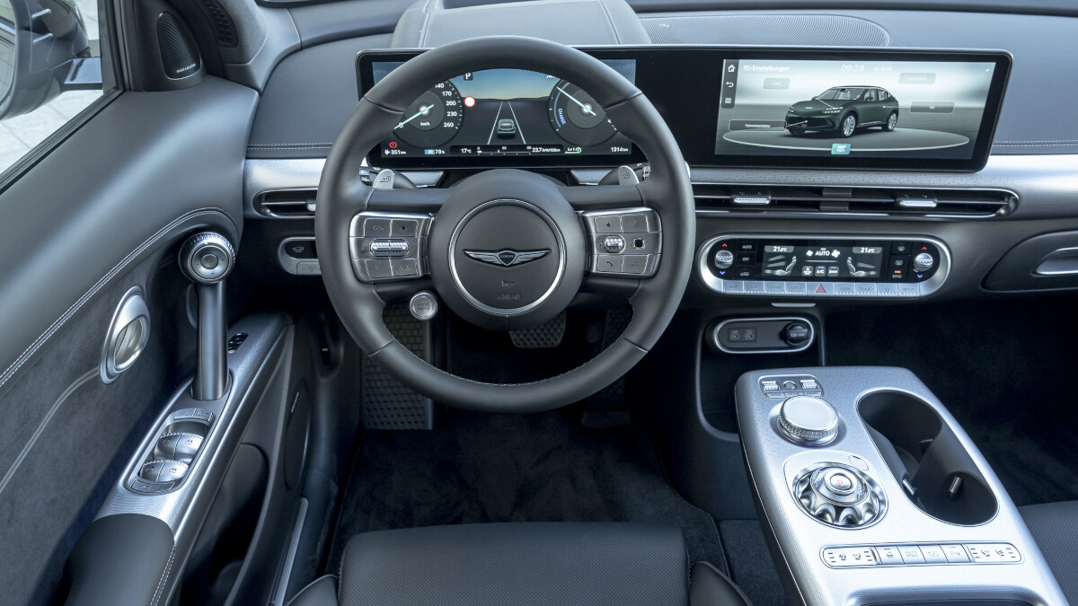 Cockpit of the Genesis GV60