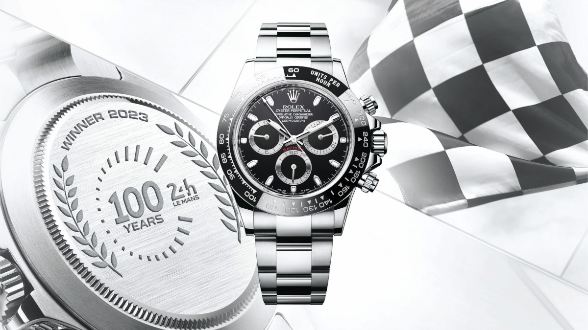 Special Rolex Cosmograph Daytona that will be given to the winners of the 2023 edition of the 24 Hours of Le Mans