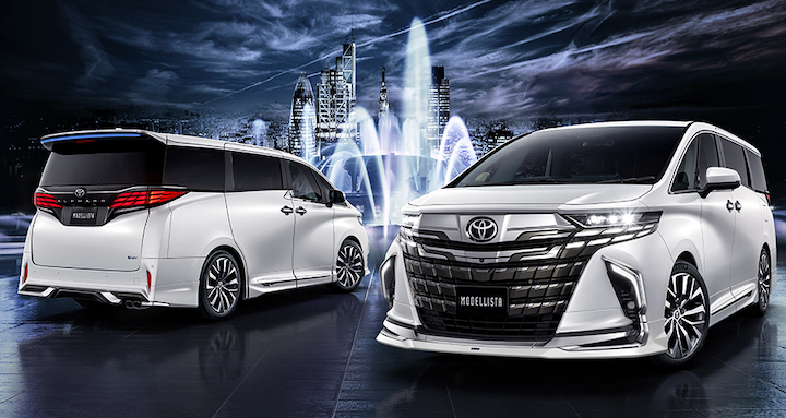 Modellista reveals kits for all-new Toyota Alphard, Vellfire