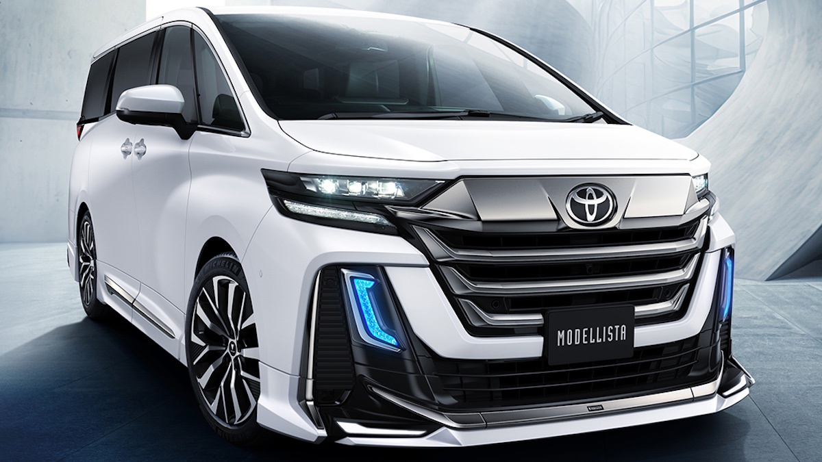 Vellfire modellista deals body kit