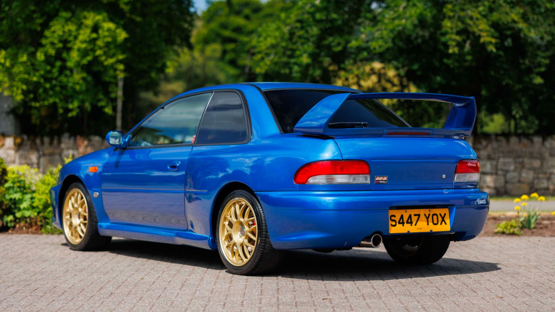 The Subaru Impreza 22B owned by Colin McRae is now for sale