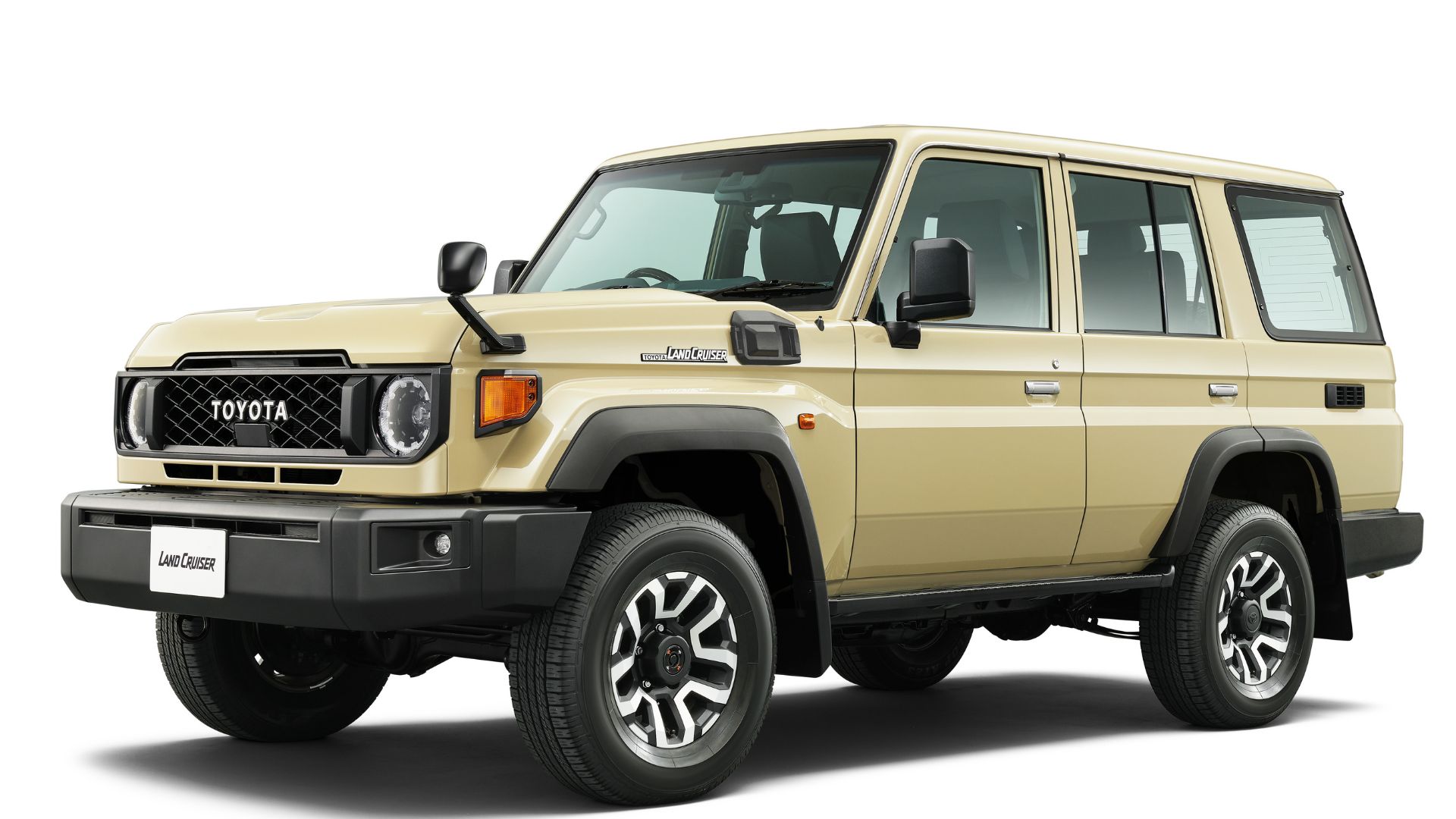 Four-cylinder Toyota Land Cruiser 70 compared against V8