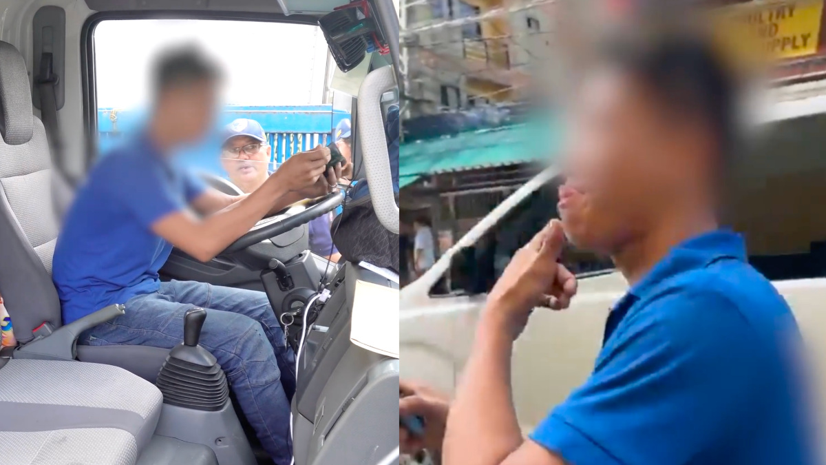 Mmda Enforcers Revbombed On By Erring Truck Driver