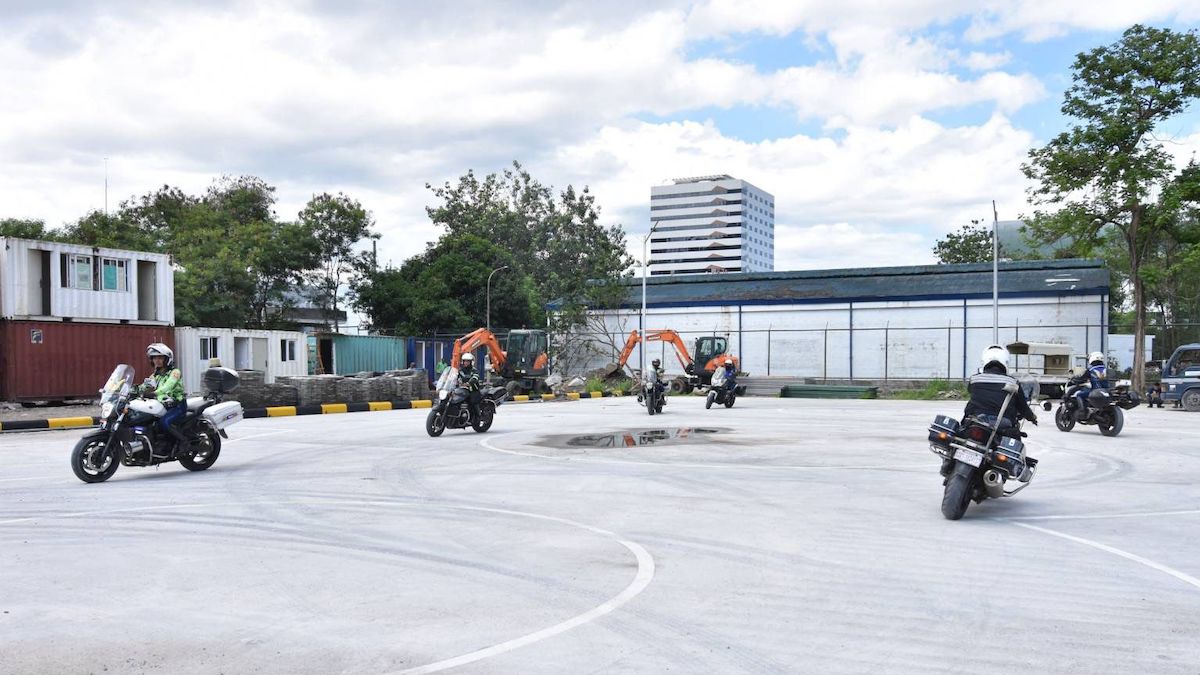 MMDA Motorcycle Riding Academy in Pasig City
