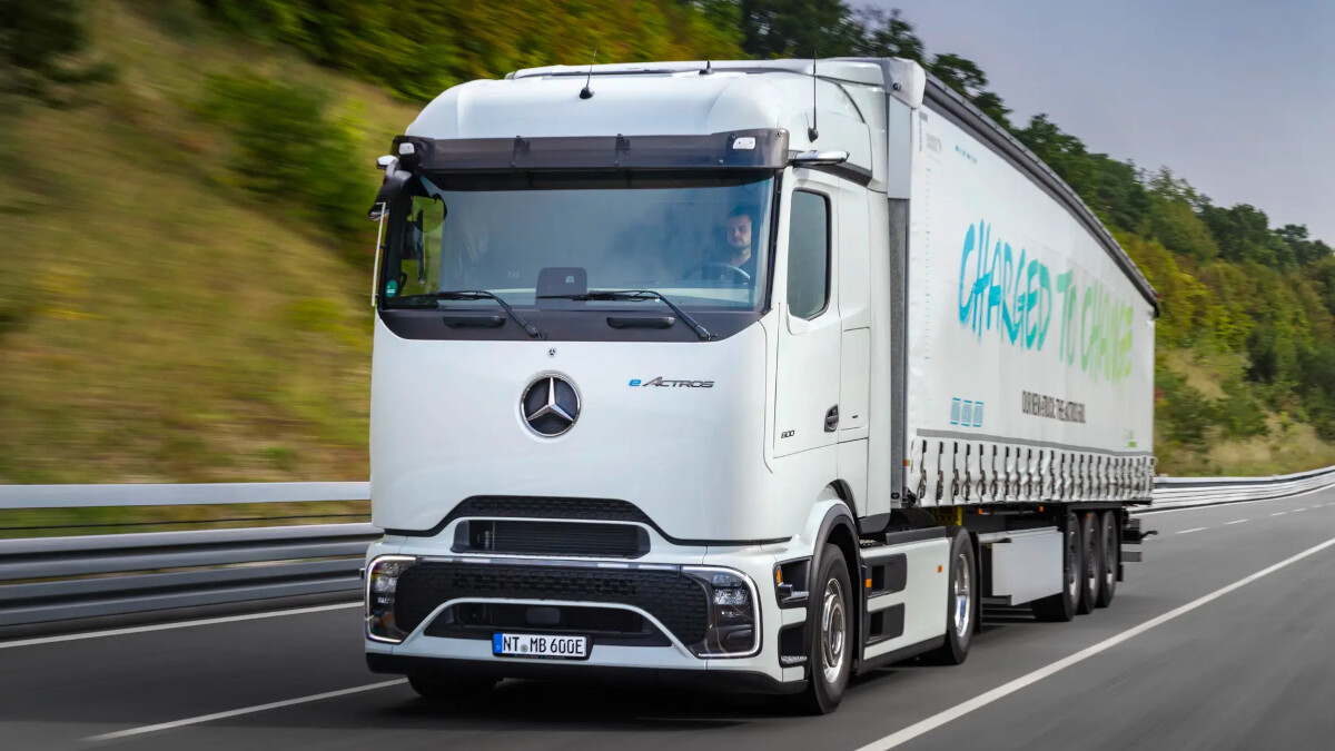 Mercedes-Benz eActross 600 gets 500km of range