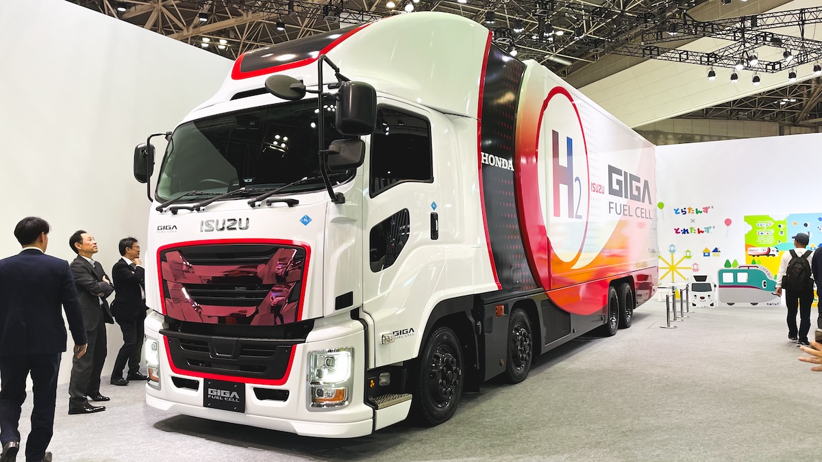 Honda, Isuzu develop hydrogen power for trucks