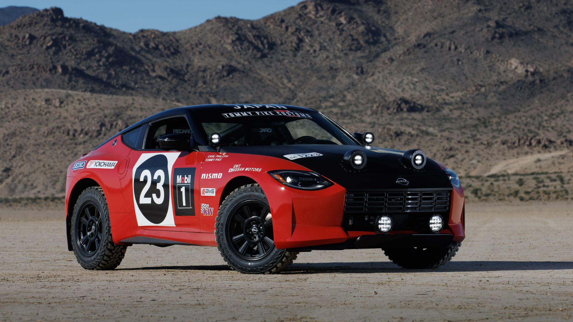 The Nissan Z Rally Tribute