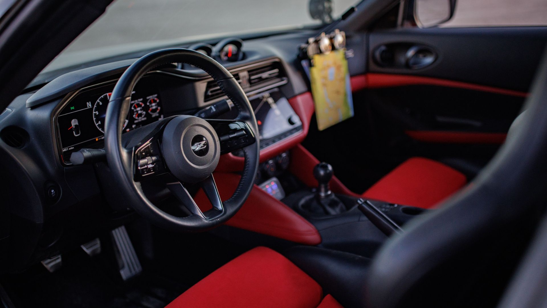 Nissan Z Rally Tribute interior