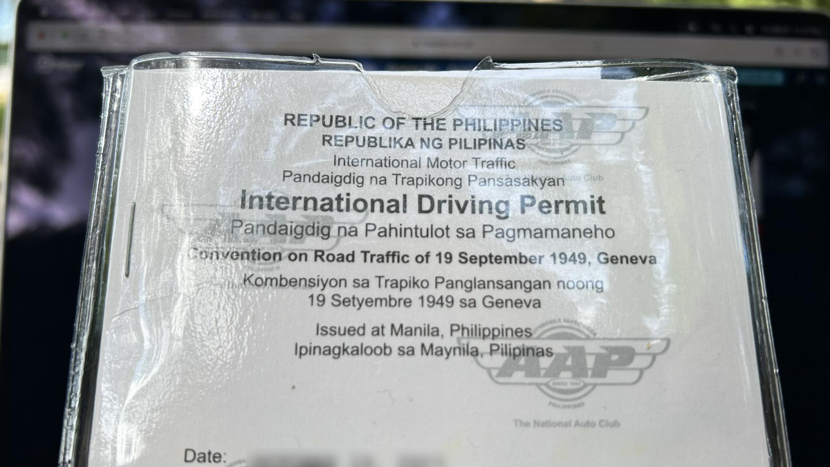 Philippine International Driving Permit (PIDP)