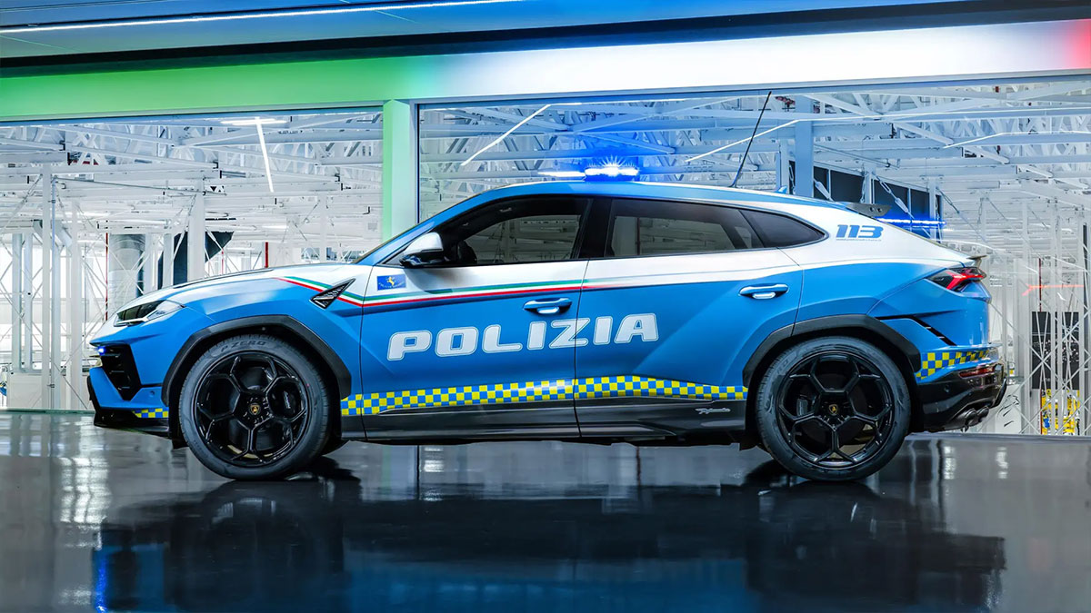 Lamborghini Urus Performante to join Italian State Police fleet