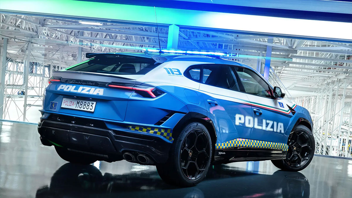 Lamborghini Urus Performante to join Italian State Police fleet