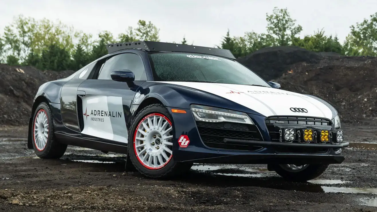 Audi r8 Rally