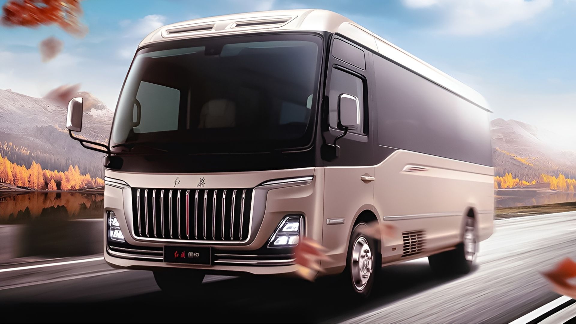 Hongqi Guoyue luxury minibus previewed, coming Feb 2024