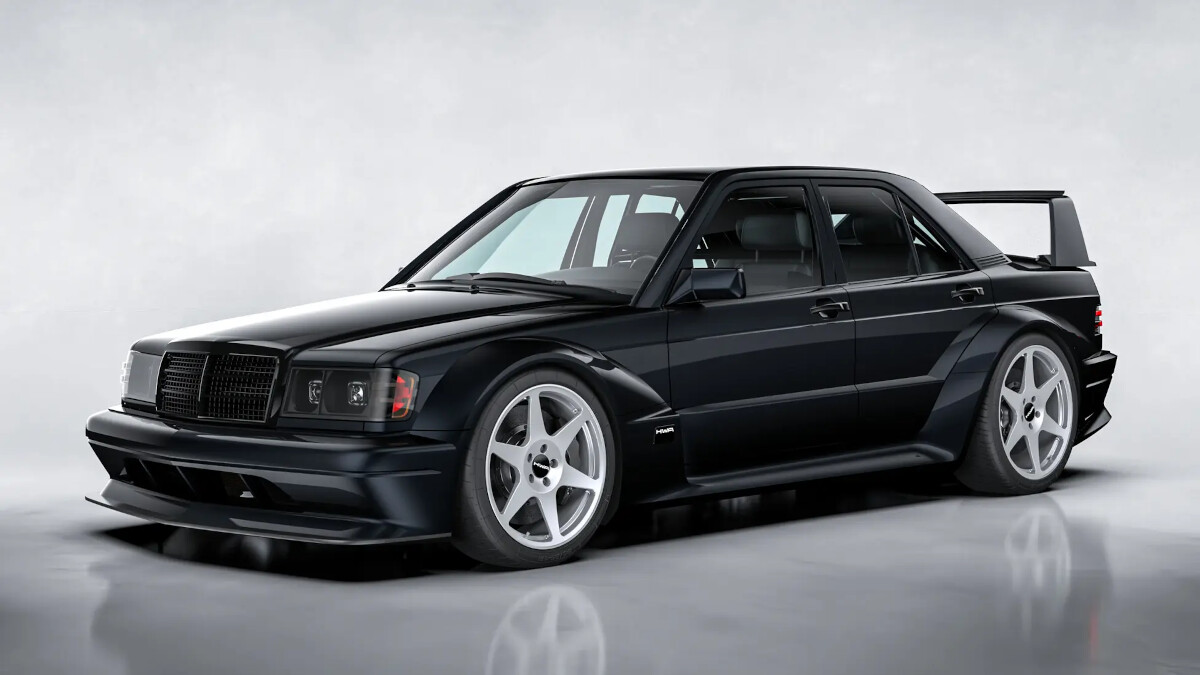 Mercedes-Benz 190E Evolution II restomod by HWA AG revealed