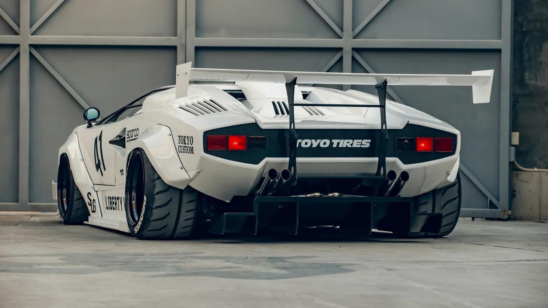 The Countach by Liberty Walk won't please purists