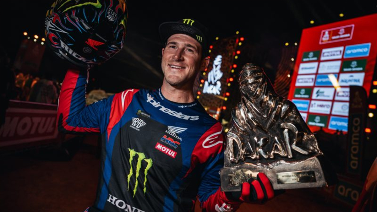 2024 Dakar Rally: Honda, Ricky Brabec crowned motorcycle champs